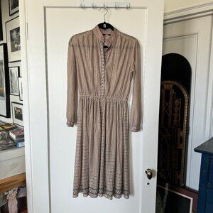 LORI ANN Vintage Pleated Dress